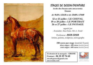 Lire la suite à propos de l’article Stage Dessin/Peinture